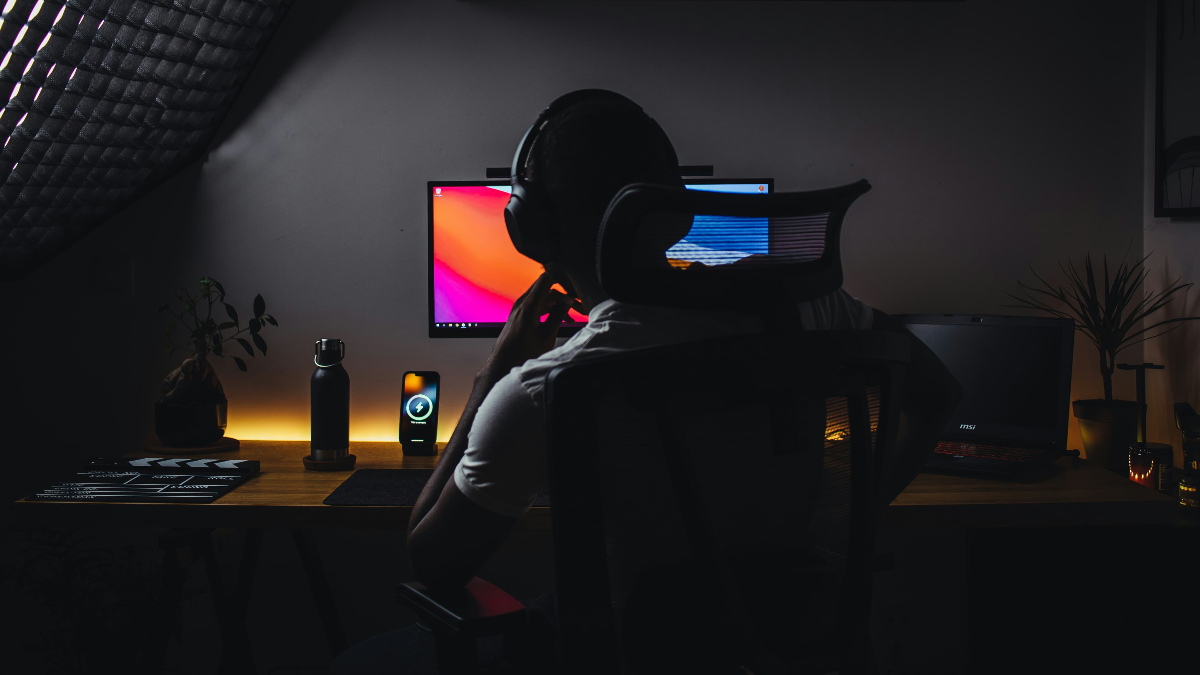 Developer background